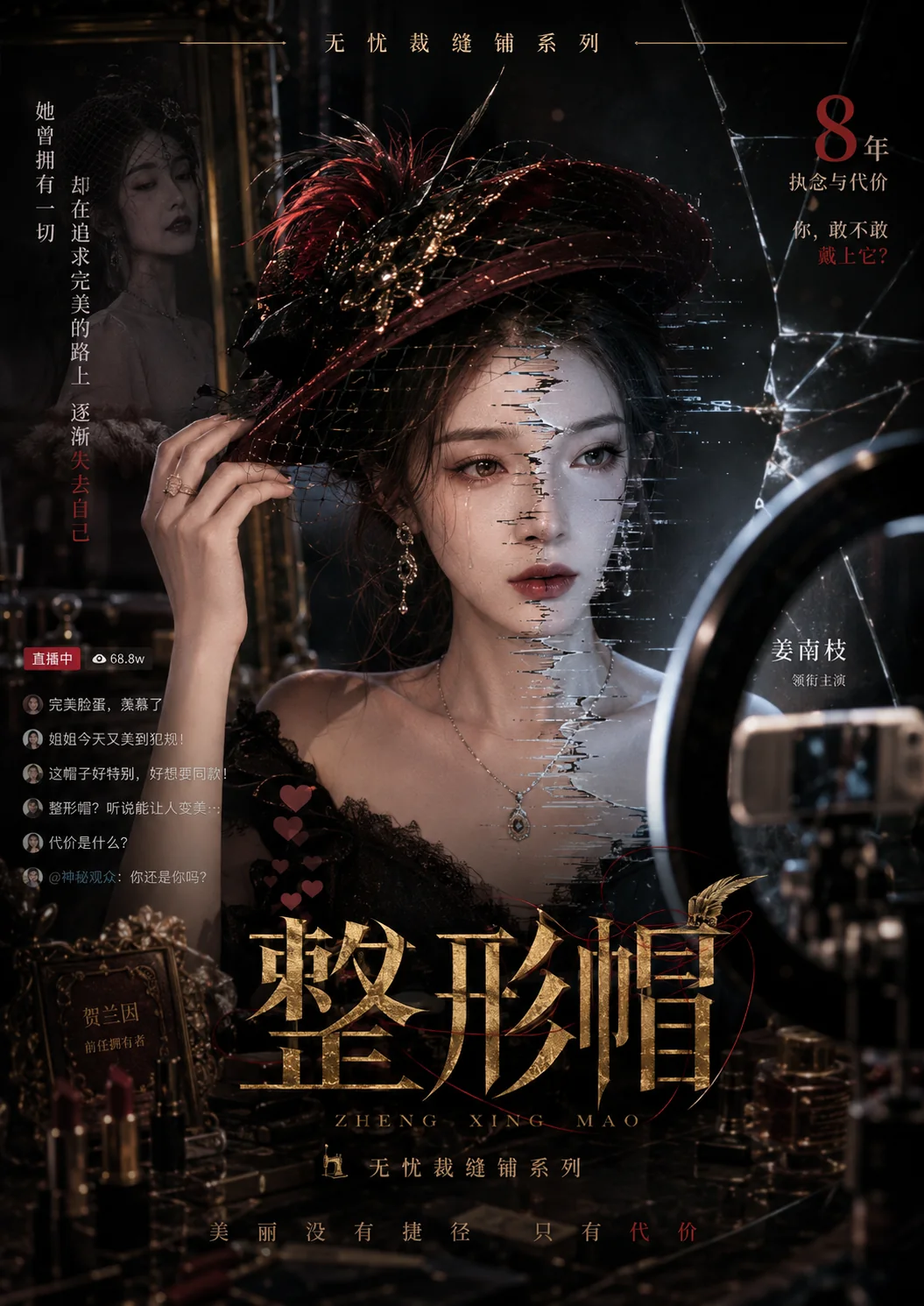 《无忧裁缝铺》整形帽海报